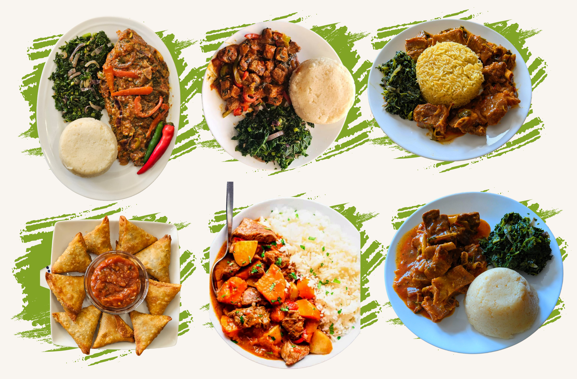 menu items